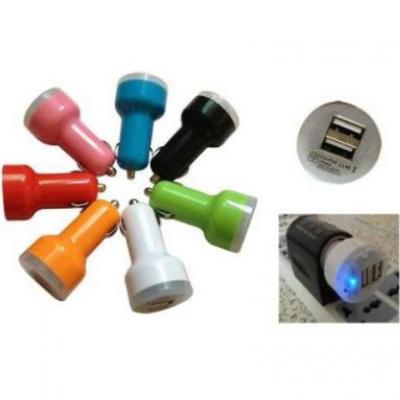 Dual USB Car Charger / Promotional car charger