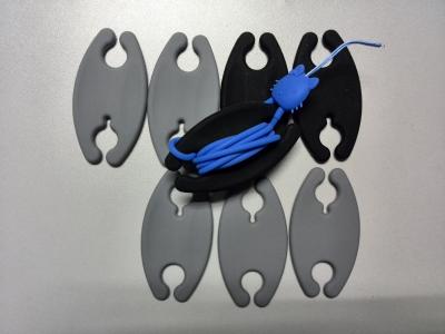 Silicone cable roller