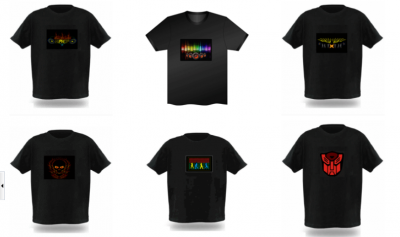 Cold light music T-shirt