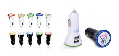 LED lighting Dual Car Charger