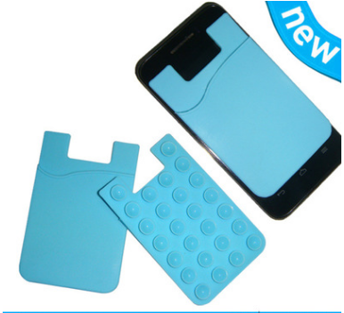 Silicone smart phone wallet II