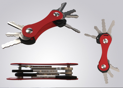 foldable key holder