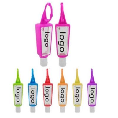 1oz hand sanitizer with silicone casing