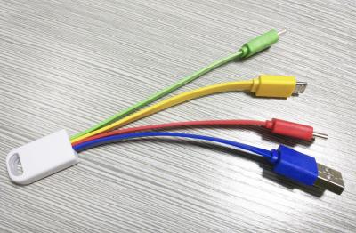 3 in 1 Charging Buddy, Phone Charge USB Cable
