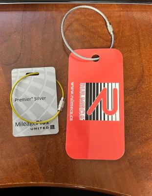 Soft PVC luggage tag