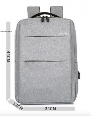 Water Resistant Backpack with USB Charging Port
