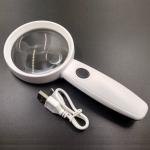 Magnifier with LED light