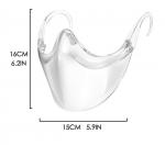 Transparent protective mask