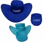 Foldable Cowboy Hat with Storage Pouch